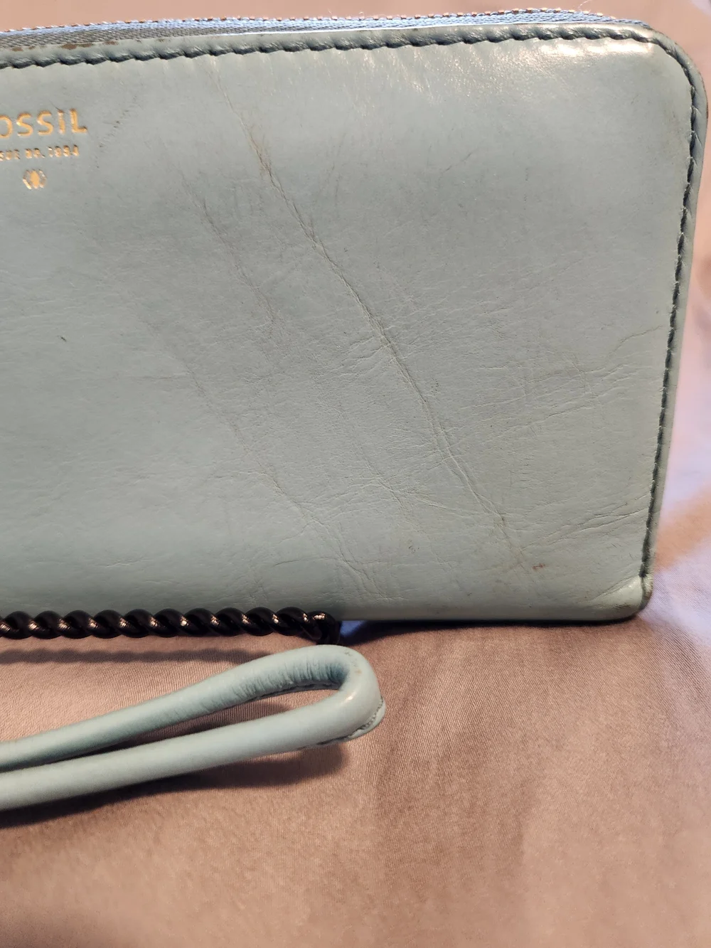 Fossil Women's Zip-Around Wristlet Wallet